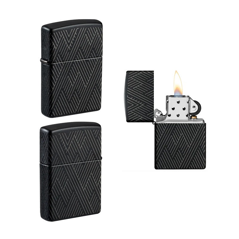 Zippo - Abstract Lines Design
