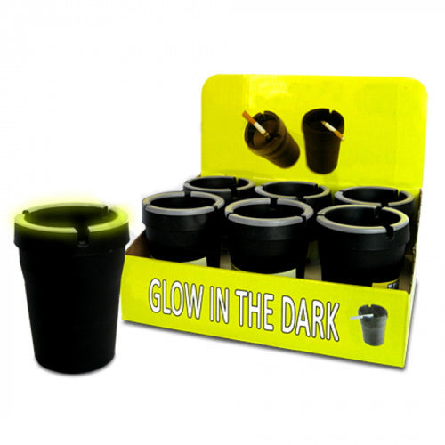 Bookwill - Auto-Asbak / beker - Glow in the Dark - 12-stuks