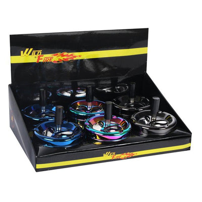 Wildfire - Draai-asbak - 100mm - Icy Rainbow/Gun-Metal - 6st