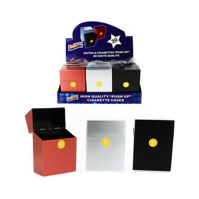 Belbox - Sigarettenbox - 85mm - 30 Sig. - Metalic - 12 st.