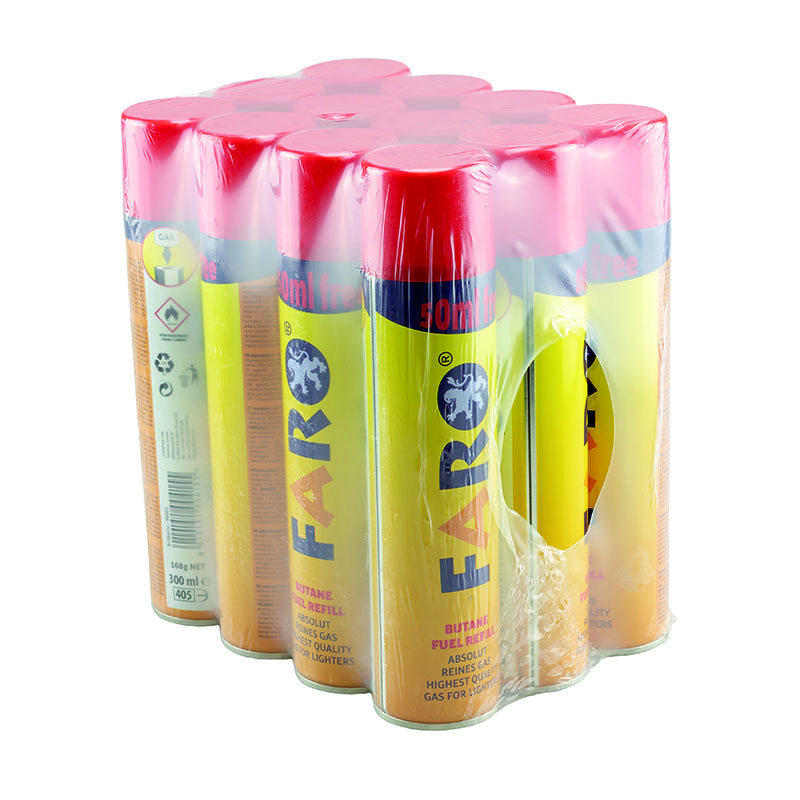 Faro - Aanstekergas - 300ml - Display (12-stuks)