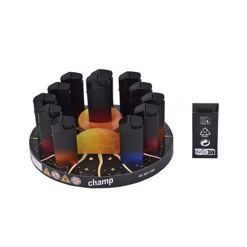 Champ - Jetflame aansteker - Solar system - Display 12st.