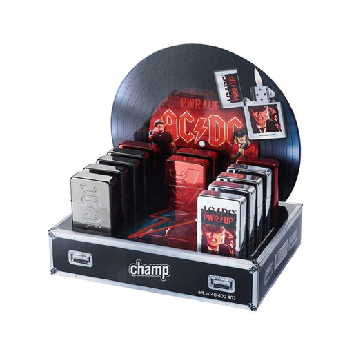 Champ - Benzine aansteker - AC/DC - Display (12-stuks)