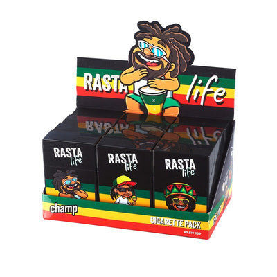 Champ - Sigarettenbox - Rasta Life - Display (12-stuks)