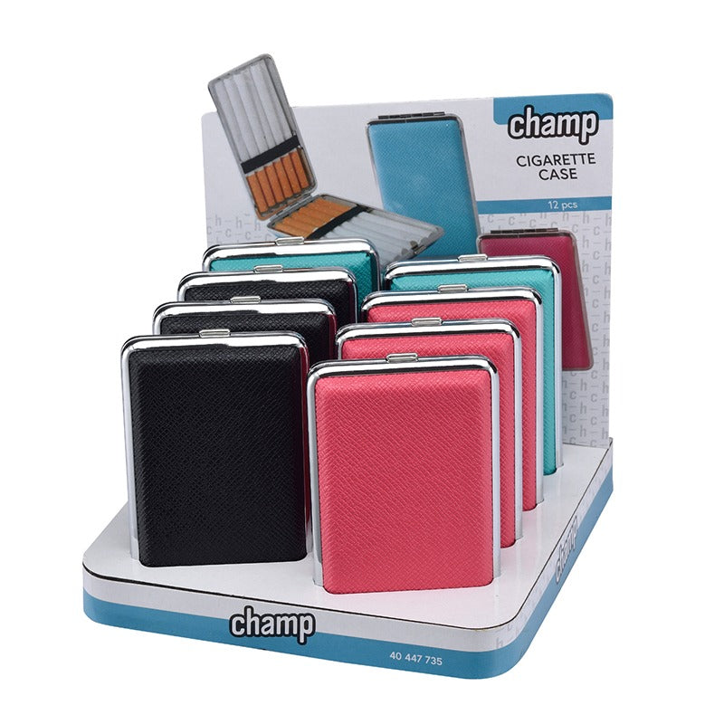 Champ - Sigarettenkoker - Colored PU - Display (12-stuks)