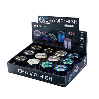 Champ - Grinder 30mm - Bullet - Display (12-stuks)