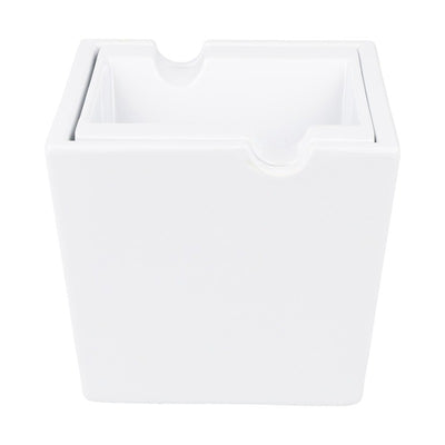 Zorr - Dover asbak - Melamine Modern - Wit (12x12x16cm)