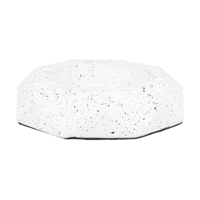 Zorr - Asbak - Modern Cement - Wit (16x16x5cm)