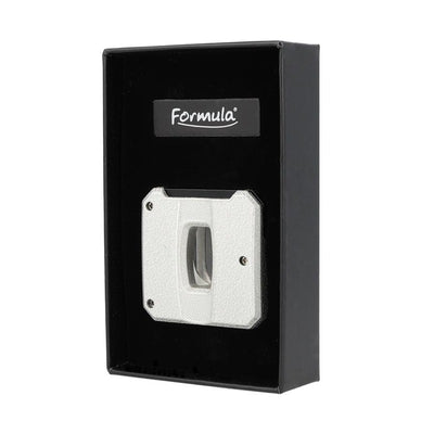 Formula - Sigarenknipper V-cut + Boor + Air Pin - Zilver