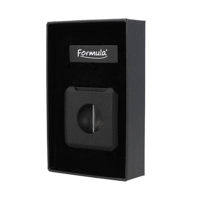 Formula - Sigarenknipper V-cut + Boor + Air Pin - Zwart