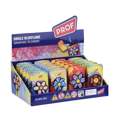 Prof - Jetflame aanst. - Graphic Flower - 20st.