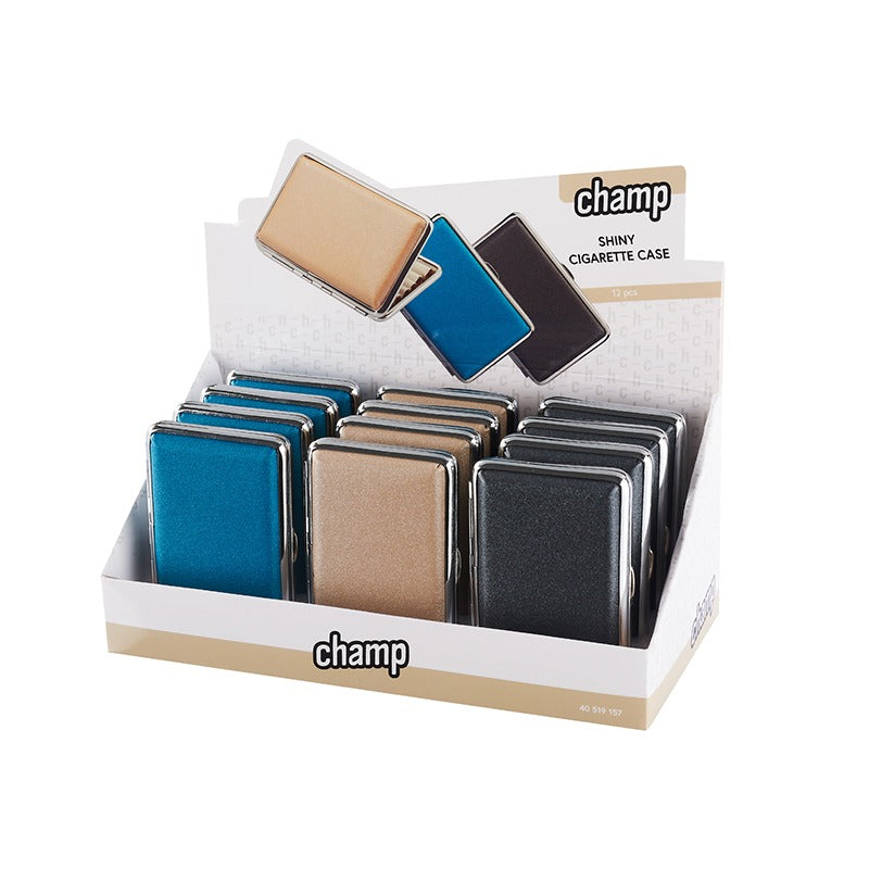 Champ - Sigaretten-etui - Shiny - Display (12-stuks)