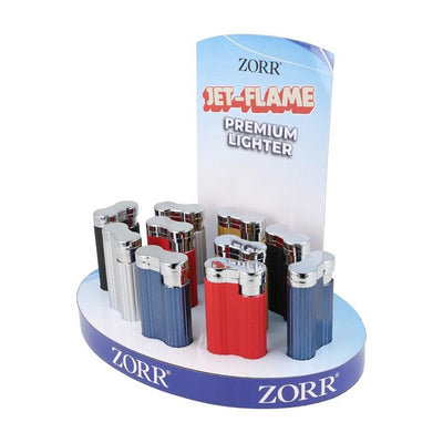 Zorr - JetFlame aansteker - Elan - Display (10-stuks)