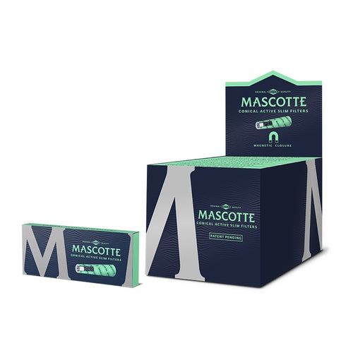 Mascotte - Conical Active Slim Filters 10 - Display 20 st.