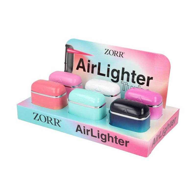 Zorr - Turbo aansteker - Air - Display (6-stuks)