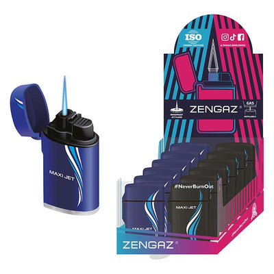 Zengaz - ZL-10 Maxi - Black Blue - Display (12-stuks)