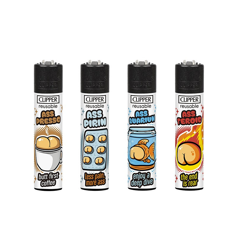 Clipper aansteker - CP11 Ass Collection #2 - Display 48st.