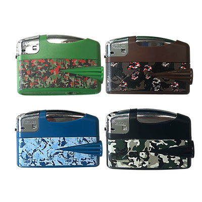 Ronson V2000 aansteker - Camouflage - Display (16-stuks)