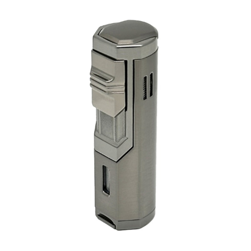 Ronson Chinook - Triple Jetflame - Gun Metal
