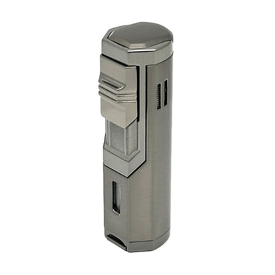 Ronson Chinook - Triple Jetflame - Gun Metal