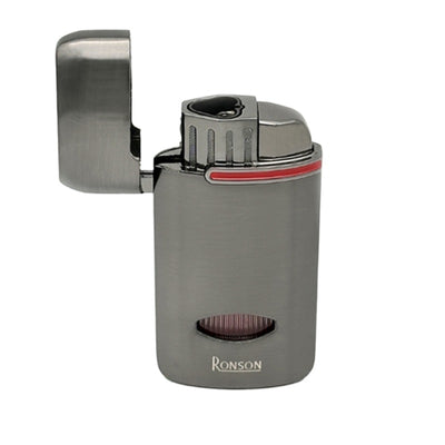 Ronson Fen - Triple Jetflame - Gun Metal