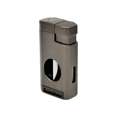 Ronson Thunder - Triple Jetflame - Gun Metal