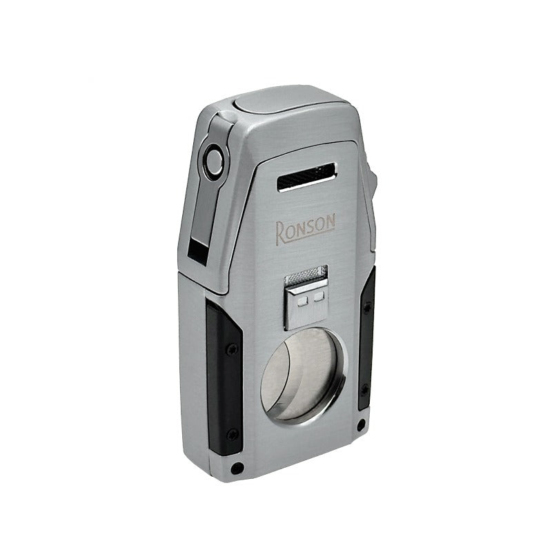 Ronson Mirage - Double Jetflame - Chrome Satin