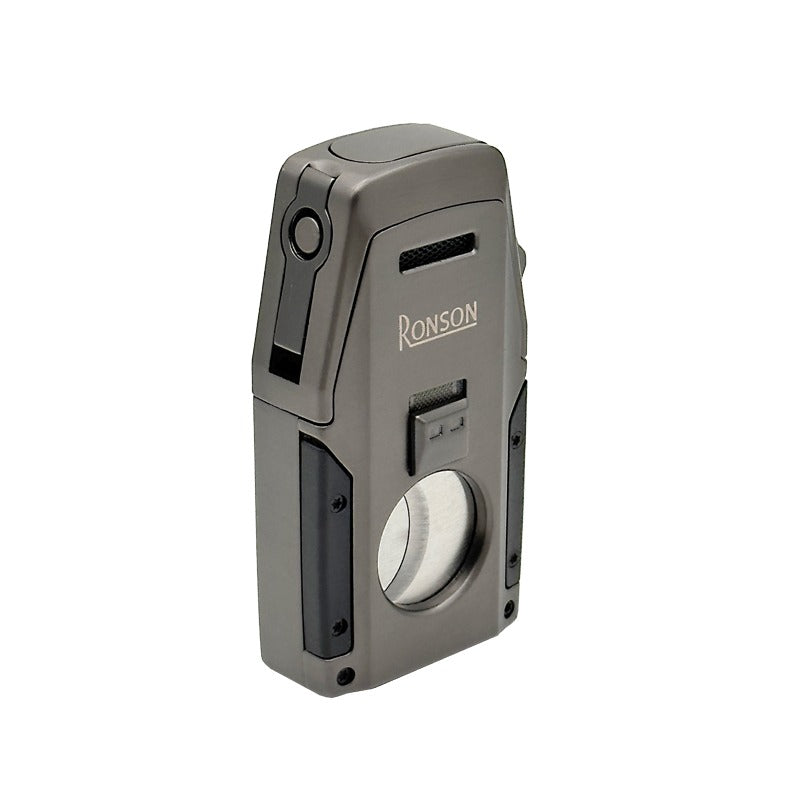 Ronson Mirage - Double Jetflame - Gun Metal