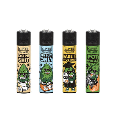 Clipper aansteker - CP11 Bud Buddies - Display 48st.