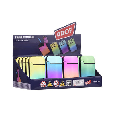 Prof - Jetflame aansteker - Shape - Display 20 st.