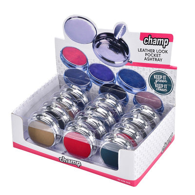 Champ - Zak/Tasasbak - Leather - Display 12 st.