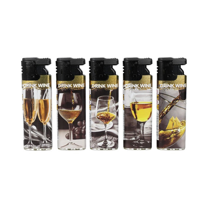 Lux - Turbo aansteker - Wine - Display (50-stuks)