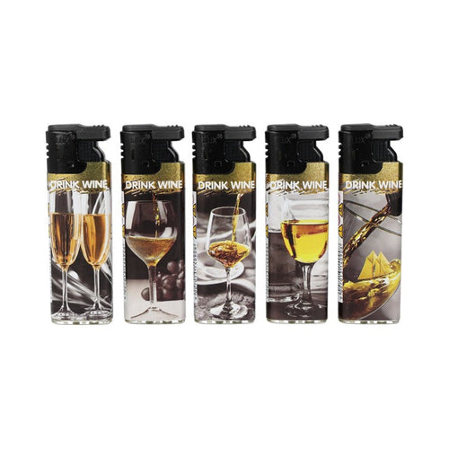 Lux - Turbo aansteker - Wine - Display (50-stuks)