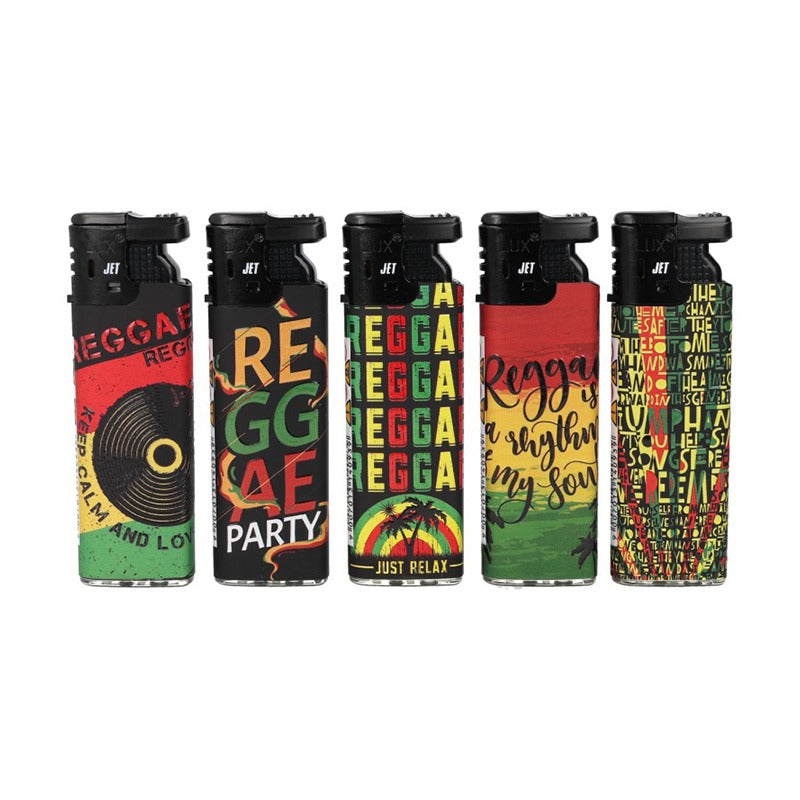 Lux - Turbo aansteker - Bob Marley - Display (50-stuks)