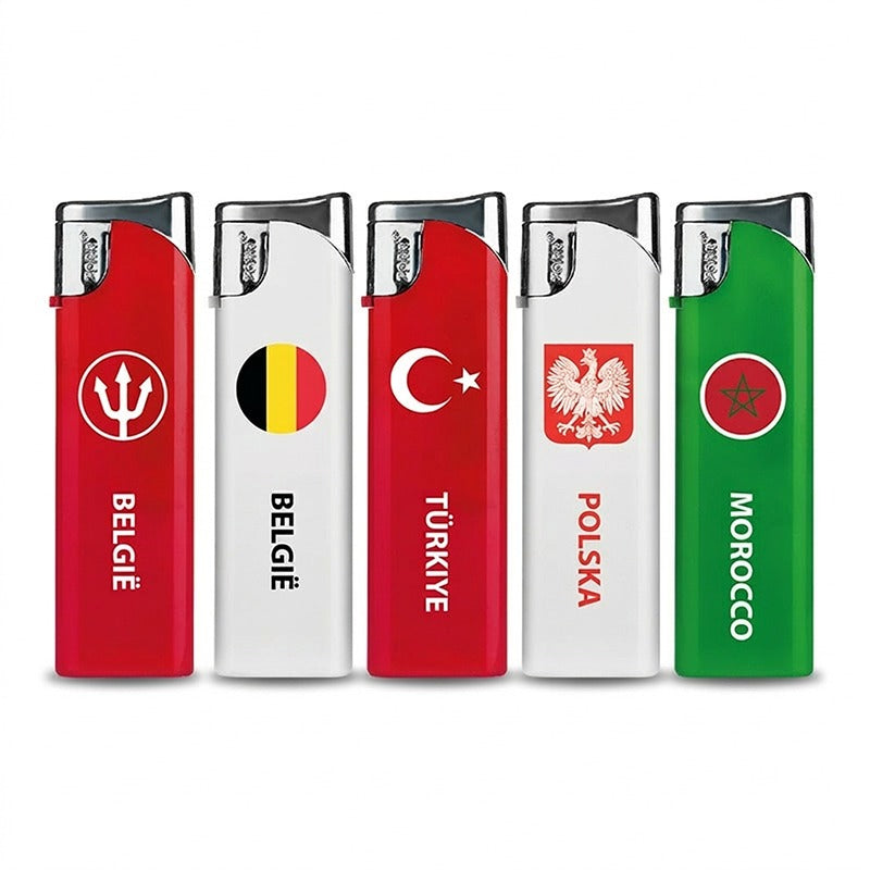 Zorr - Piezo aansteker - WK Belgium - Display (50-stuks)