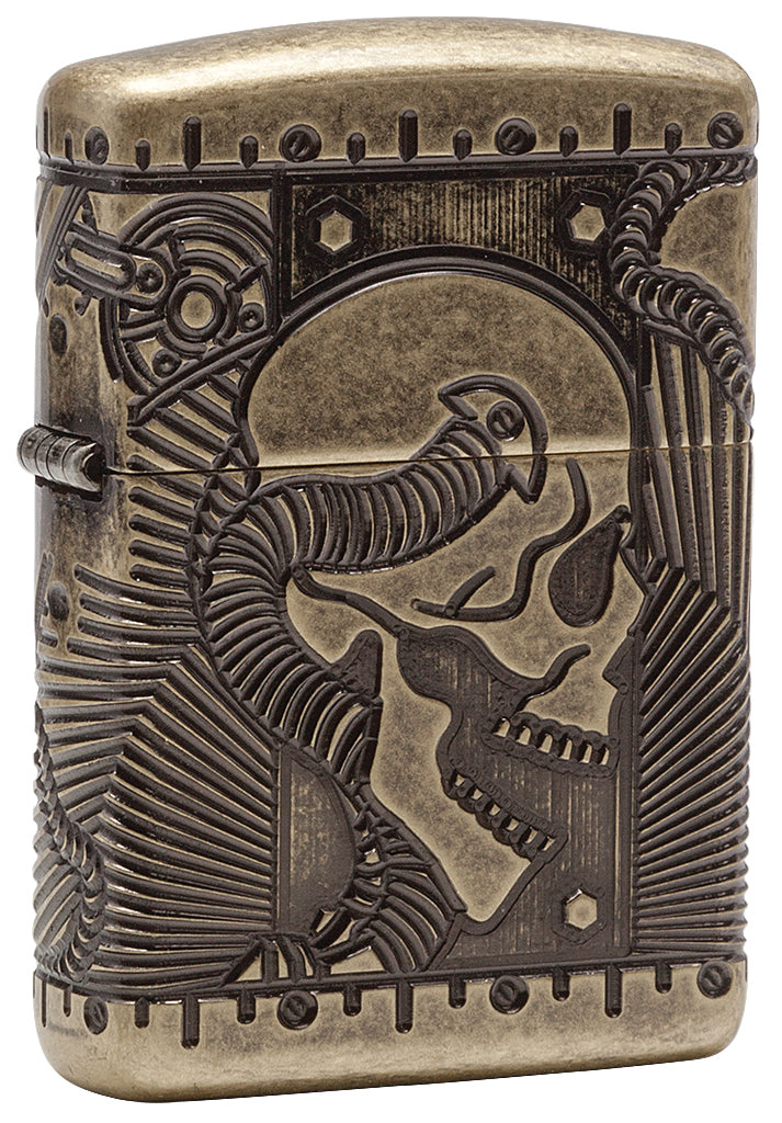 Zippo - Antique Brass Steampunk