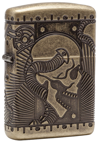Zippo - Antique Brass Steampunk