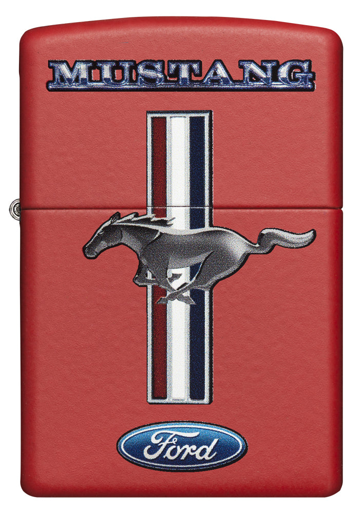 Zippo - Ford Mustang Red
