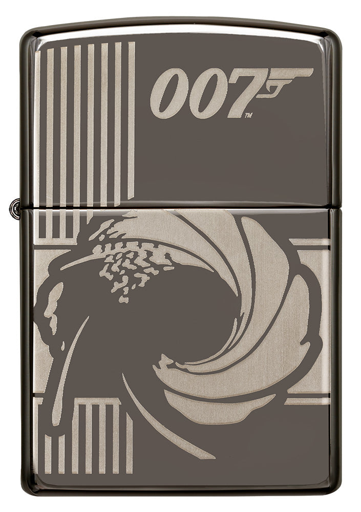 Zippo - James Bond Black Ice Lasered
