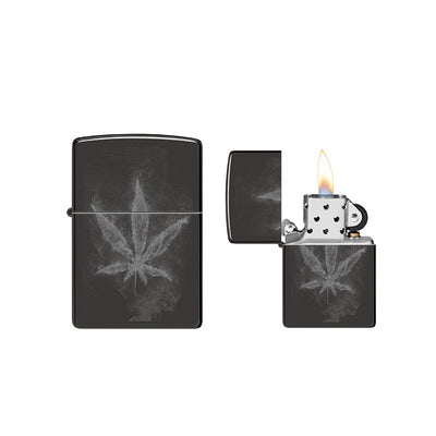Zippo - Smokey Leaf Design