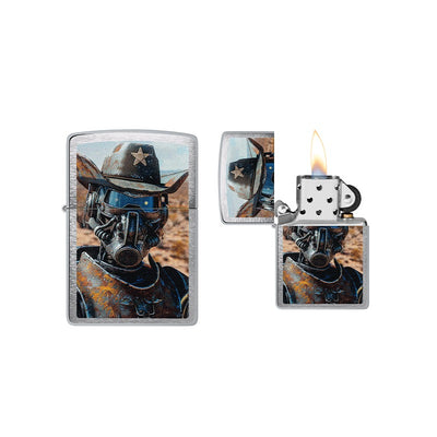 Zippo - Cowboy Robot Design