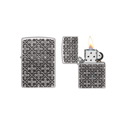Zippo - Cross Pattern Design