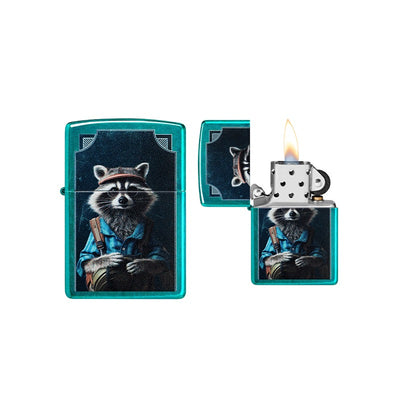 Zippo - Raccoon Hiker Design
