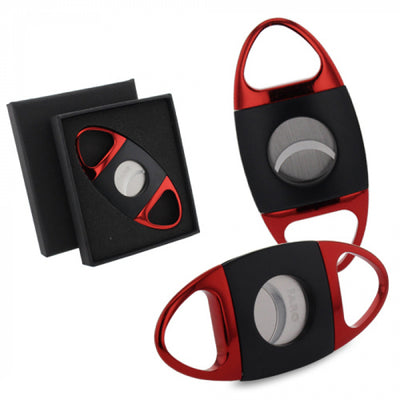 Faro - Sigarenknipper - Ø22mm - Double-Cut - Black/Red