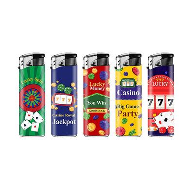 Lux - Wegwerp aansteker - Casino - Display (50-stuks)