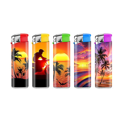 Lux - Wegwerp aansteker - Summer - Display (50-stuks)