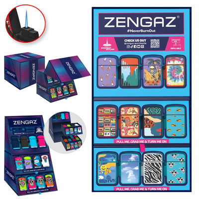 Zengaz - Cube  ZL-12 - Display S26 (48-stuks)