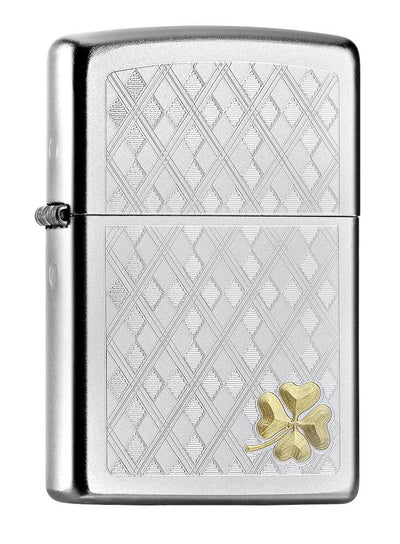 Zippo - This Stunning Four Leaf Clover